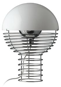 Lampade da tavolo Verpan, Wire Small, Metallizzato, Soggiorno, Metallo, Design