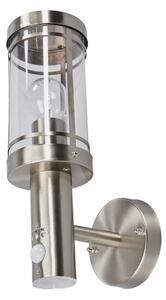 Lampade da esterno Lindby, Djori, dimmerabile, Metallizzato, Balcone, Acciaio inossidabile, Moderno