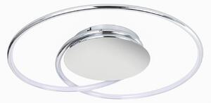 Plafoniera Lindby, Joline, Metallizzato, Soggiorno, Metallo, Moderno
