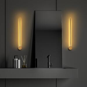 Lampada da parete a LED in oro ø 7 cm Sword - Opviq lights