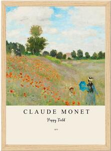 Poster in cornice 35x45 cm Claude Monet - Wallity