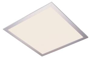 Plafoniera Lindby, Livel, Metallizzato, Cucina, Alluminio, Moderno