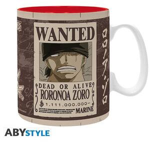 Tazza One Piece - Zoro Wanted