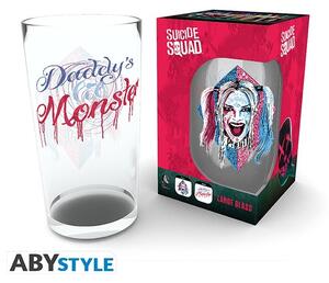 Bicchiere Suicide Squad - Harley Quinn Face