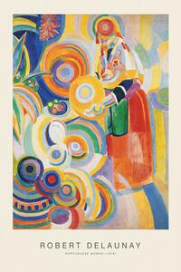 Riproduzione Portuguese Woman Special Edition - Robert Delaunay