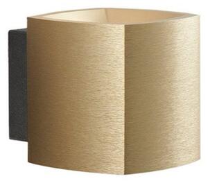 Applique da parete LIGHT-POINT, dimmerabile, Dorato / Ottone, Seminterrato, Alluminio