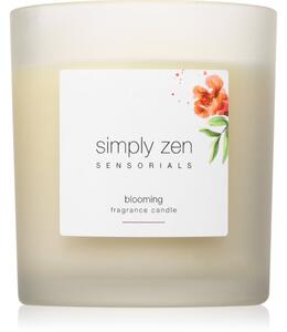 Simply Zen Sensorials Blooming Fragrance Candle candela profumata 120 g