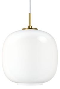 Lampada a sospensione Louis Poulsen, VL45 Radiohus, dimmerabile, Bianco, Soggiorno, Vetro, Design