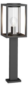 Lampade da esterno Lucande, Ferda, dimmerabile, Nero, Terrazza, Alluminio, Moderno