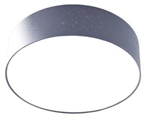 Plafoniera Lindby, Umma, dimmerabile, Grigio, Soggiorno, Tessuto / Tessile, Moderno