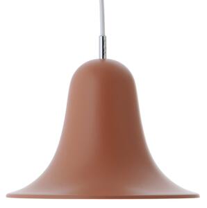Lampada a sospensione Verpan, Pantop, dimmerabile, Arancione, Soggiorno, Metallo, Design