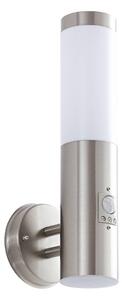 Lampade da esterno Lindby, Kristof, Metallizzato, Balcone, Acciaio inossidabile, Moderno