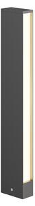 Lampade da esterno Lucande, Lirka, Nero, Terrazza, Alluminio, Moderno
