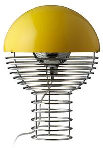 Lampade da tavolo Verpan, Wire Small, Metallizzato, Soggiorno, Metallo, Design