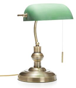 Lampade da tavolo Lindby, Milenka, Bronzo / Ottone anticato, Soggiorno, Metallo, Antico