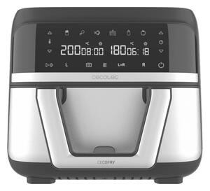 Cecotec Friggitrice ad Aria Capacit 9 Litri Potenza 2850 W colore Nero e Argento - A01 EU01 100149 CECOFRY Dual 9000 PerfectCook
