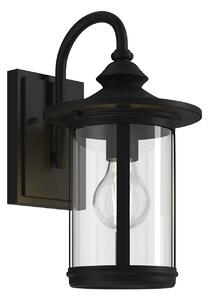 Lampade da esterno Lindby, Zayn, dimmerabile, Nero, Balcone, Metallo, Antico