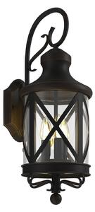 Lampade da esterno Lucande, Marcellino, dimmerabile, Marrone / Ruggine, Balcone, Metallo, Antico