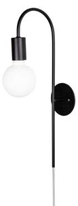 Applique da parete Globen Lighting, Nero, Metallo