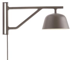 Applique da parete Muuto, Marrone / Ruggine, Soggiorno, Alluminio