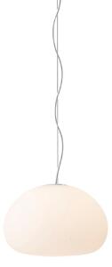 Lampada a sospensione Muuto, Bianco, Soggiorno, Vetro