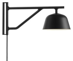 Applique da parete Muuto, Nero, Soggiorno, Alluminio