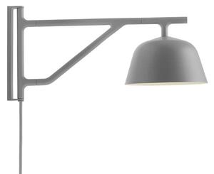 Applique da parete Muuto, Grigio, Soggiorno, Alluminio