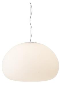 Lampada a sospensione Muuto, Bianco, Sala da pranzo, Vetro
