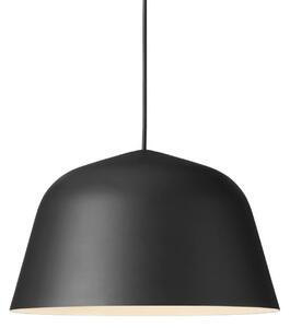 Lampada a sospensione Muuto, Nero, Sala da pranzo, Alluminio