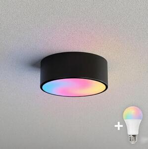 BRILAGI - Plafoniera LED RGBW dimmerabile CLARE 1xE27/12W/230V nera