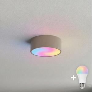 BRILAGI - Plafoniera LED RGBW dimmerabile CLARE 1xE27/12W/230V beige