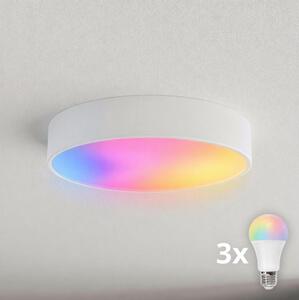 BRILAGI - Plafoniera LED RGBW dimmerabile CLARE 3xE27/12W/230V bianca