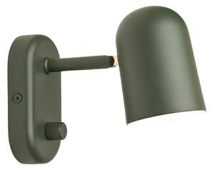 Applique da parete Northern, Buddy wall, dimmerabile, Verde, Soggiorno, Metallo, Scandinavo