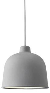 Lampada a sospensione Muuto, Grigio, Sala da pranzo, Bambù