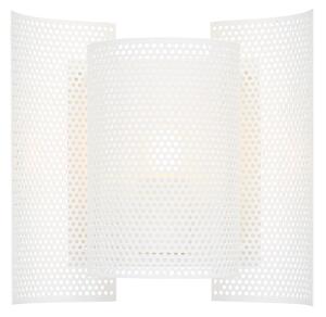 Applique da parete Northern, Butterfly perforated, dimmerabile, Bianco, Soggiorno, Metallo, Design