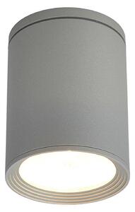 Lampade da esterno Lucande, Minna, Grigio, Balcone, Alluminio, Moderno