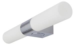 Applique da parete Lindby, ZIVA, dimmerabile, Metallizzato, Bagno, Metallo, Moderno