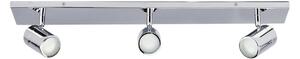 Plafoniera Lindby, DEJAN, dimmerabile, Metallizzato, Bagno, Metallo, Moderno