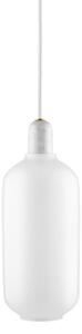 Lampada a sospensione Normann Copenhagen, Bianco, Soggiorno, Vetro