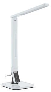 Lampade da tavolo Lindby, Eleni, dimmerabile, Bianco, Studio / Ufficio, Plastica, Moderno