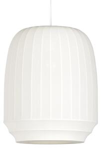 Lampada a sospensione Northern, Tradition tall, dimmerabile, Bianco, Soggiorno, Tessuto / Tessile, Design