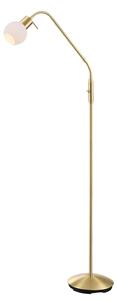 Lampada da terra Lindby, ELAINA, Dorato / Ottone, Soggiorno, Metallo, Moderno