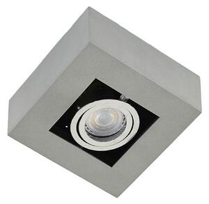 Plafoniera Arcchio, VINCE, dimmerabile, Grigio, Corridoio, Alluminio, Moderno