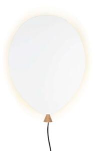 Applique da parete Globen Lighting, Bianco, Soggiorno, Legno