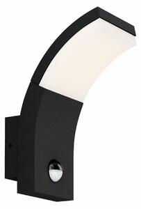 Lampade da esterno Lucande, Timm, Nero, Terrazza, Alluminio, Moderno