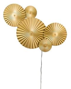 Applique da parete Globen Lighting, Dorato / Ottone, Soggiorno, Metallo