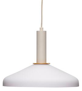 Lampada a sospensione Hübsch, Apollo, dimmerabile, Bianco, Sala da pranzo, Vetro, Scandinavo