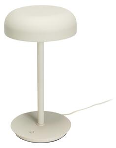 Lampade da tavolo Hübsch, Velo, dimmerabile, Beige, Soggiorno, Plastica, Design