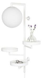 Applique da parete Globen Lighting, Bianco, Soggiorno, Metallo