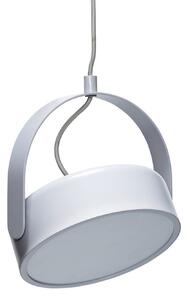 Lampada a sospensione Hübsch, Stage, Grigio, Soggiorno, Metallo, Design